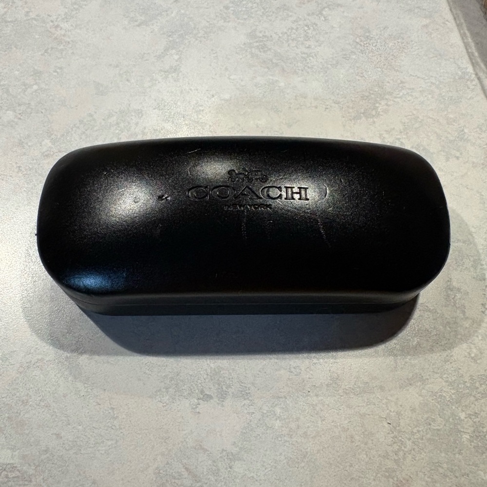 Coach Black Eyewear Case
